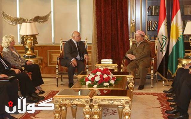  سەرۆكی هەرێمی كوردستان پێشوازی لە ژمارەیەك پەرلەمانتاری بریتانیا دەكات 
