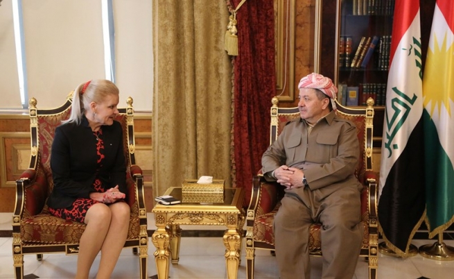 سەرۆكی هەرێمی كوردستان پێشوازی لە كونسوڵی گشتیی كۆماری چیك لە هەولێر دەكات 