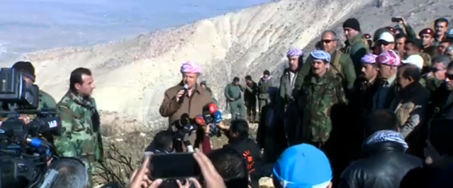 سەرۆکی هەرێمی کوردستان گەیشتە چیای شنگال 