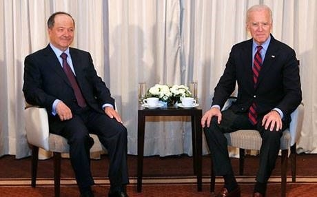  بارزانی و جۆی بایدن لە ئەڵمانیا کۆبوونەوە 