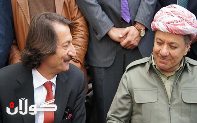  سەرۆک بارزانی سەرۆکی پێشوویی شارەوانیی جزیرە و پەرلەمانتاری پێشوویی ئامەدی بینی 
