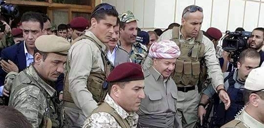 سەرۆک بارزانی کۆتایی بەسەردانەکەی بۆ کەرکوک ھێنا
