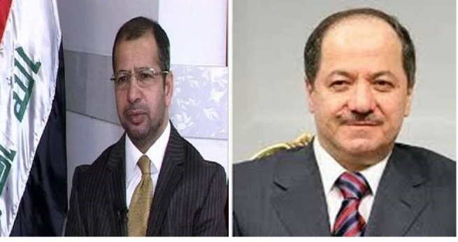سەرۆكی ئەنجوومەنی نوێنەرانی عێراق لەڕێی تەلەفۆنەوە پەیوەندی بە سەرۆك بارزانی دەكات