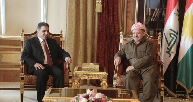 سەرۆكی هەرێمی كوردستان پێشوازی لە وەزیری ناوخۆی عێراقی فیدڕاڵ دەكات