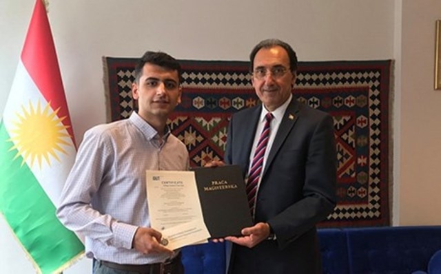  لە پۆڵەندا توێژینەوەی خوێندکارێکی کورد دەبێتە یەکێک لە باشترین توێژینەوەکانی ساڵ