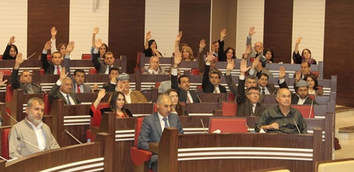 په‌رله‌مان ده‌نگی‌ له‌سه‌ر ئه‌ندامانی‌ كۆمسیۆنی‌ هه‌ڵبژاردنی‌ هه‌رێم دا
