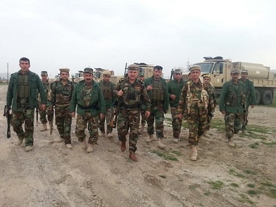  پێشمەرگە، پێنج گوندە عەرەبنشینەکانی سنووری مەخمووری لە تیرۆریستان پاک کردنەوە 