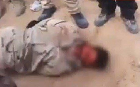 گرتە ڤیدیۆکەى حەشدى شەعبى لە پارێزگاى ئەنبار روویداوە