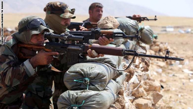لە خەرابە ڕووت شەڕ لە نێوان پێشمەرگە و داعشدا دەستی پێكرد