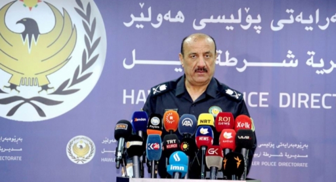  بەڕێوەبەری پۆلیسی هەولێر وەڵامی بەڕێوەبەری پۆلیسی سلێمانی دەداتەوە 