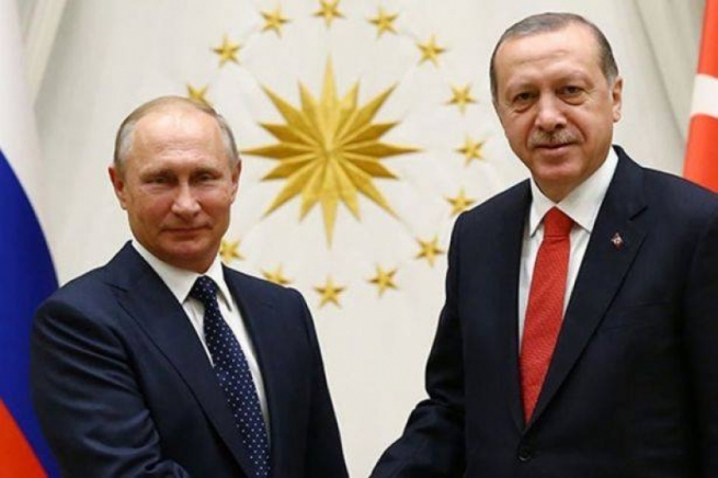  سبەی ئه‌ردۆغان و پوتین كۆبوونه‌وه‌یه‌كی چارەنووساز ئه‌نجام ده‌ده‌ن 