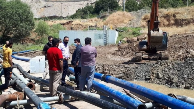 54 ملیۆن دینار بۆ چارەسەکردنی گرفتی ئاوی خواردنەوەی دیانا تەرخان کرا