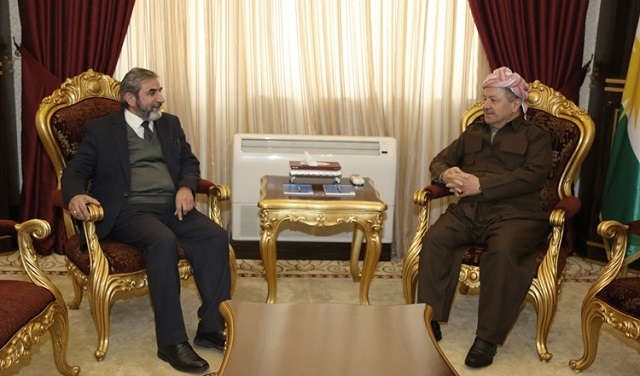 سەرۆک بارزانی و ئەمینداری گشتیی یەکگرتوو، جەختیان لە دەستەبەركردنی یەكگوتاریی و تەبایی لە كوردستان کردەوە