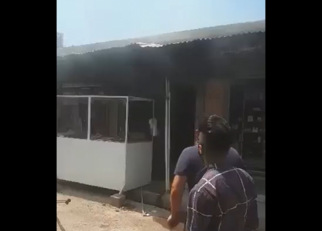 لە پردێ ئاگر لە نانەواخانەیەک کەوتەوە و خاوەنەکه‌شی سووتا
