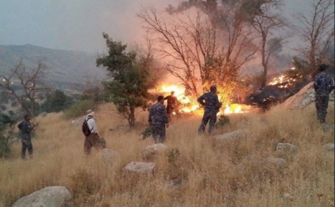  سلێمانی.. لە دوو حاڵەتى ئاگرکەوتنەوەدا زیاتر لە 180 دۆنم پوش و پاوان سووتا 