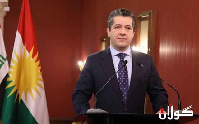 پەیامێک لە سەرۆکوەزیرانی هەرێمی کوردستانەوە