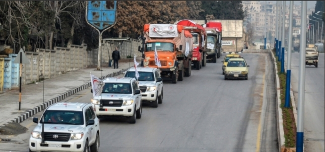  خاچی‌سووری نێودەوڵەتی: هاوکارییە مرۆییەکان بۆ عەفرین ڕەوانە کران 