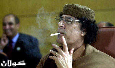 فرِۆكه‌كانى ناتۆ بۆردومانى ماڵى موعه‌مه‌ر قه‌زافی سه‌رۆكى لیبیایان كرد