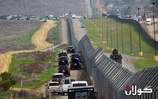 ئەمریکییەکان دەستیان بەدروستکردنی دیواری مەکسیک کرد 