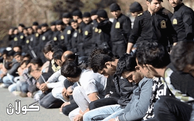 ئەمڕۆ هەشت هاوڵاتی كورد لە ئێران دەسگیركران