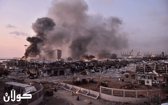 ژمارەی کوژراوانی تەقینەوەکەی بەیرووت بەرز دەبێتەوە