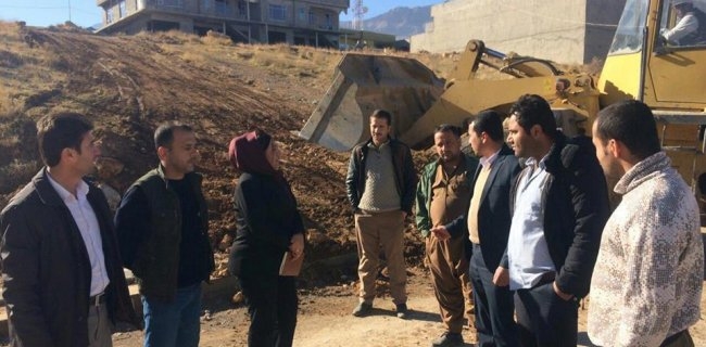پڕۆژەی چاككردنی ڕیگەوبانی ڕواندز و گوندەكانی دەستی پێ کرد