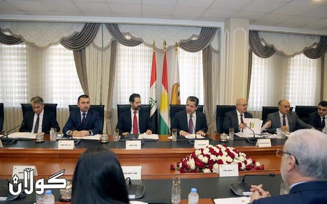 حکومەتی هەرێمی کوردستان و نوێنەرانی کورد لە بەغدا لە کۆبونەوەدان 
