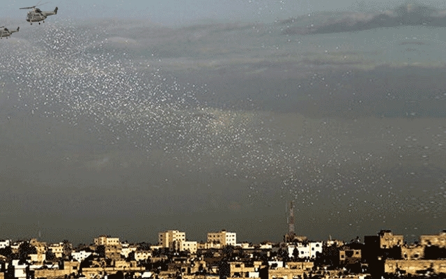 هێزی ئاسمانی عێراقی پەیامێک بۆ دانیشتووانی موصڵ هەڵدەدات 