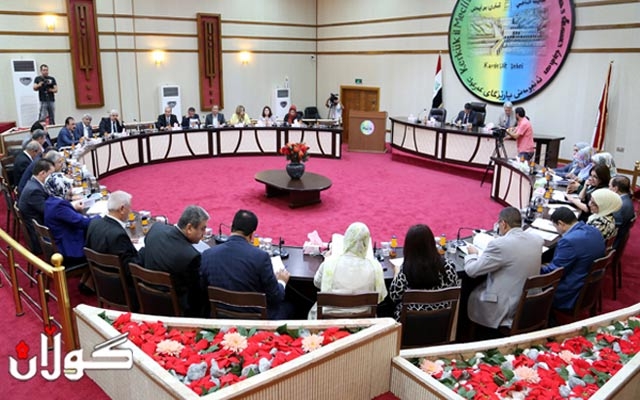 کۆبوونەوەی ئەنجوومەنی پارێزگای کەرکووک دواخرا