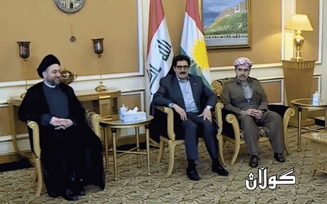  عەمار و شاندێکی باڵای عێراقی گەیشتنە هەولێر 