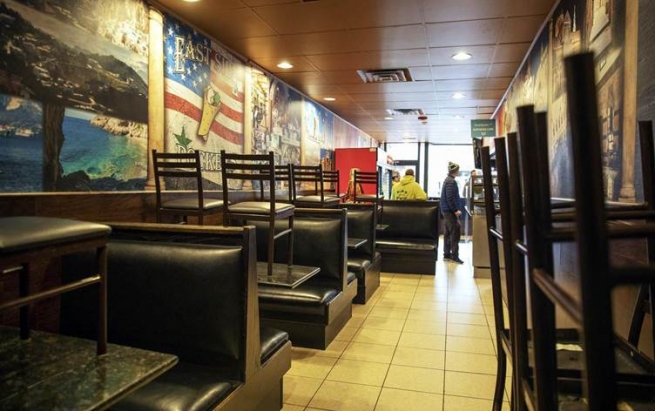 لێکۆڵینەوەیەک: پێشبینی دەکرێت بەهۆی کۆرۆناوە 20%ی رێستۆرانتەکانی ئەمریکا دابخرێن