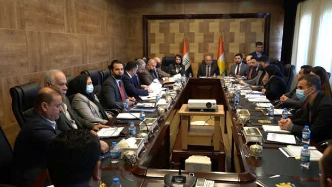 یەكەمین كۆبوونەوەی داڕشتنی بودجەی 2021 لە وەزارەتی دارایی بەڕێوە چوو