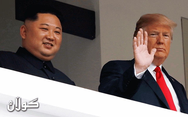  ترەمپ کات و شوێنی کۆبوونەوەی دووەمی لەگەڵ کیم جۆنگ ئون دیاری کرد 