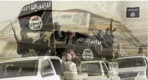 توانای دارایی داعش ٣٠% که‌می کردووه