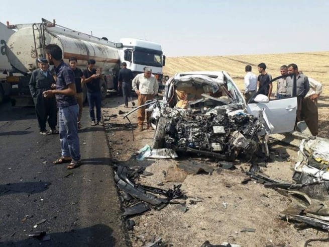  سێ پێشمەرگە بەھۆی ڕووداوێکی ھاتوچۆوە گیانیان لەدەست دا 