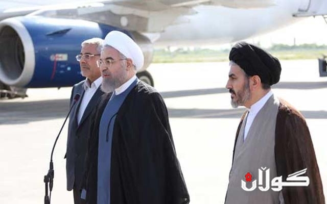 حەسەن رۆحانی گەیشتە ورمێ