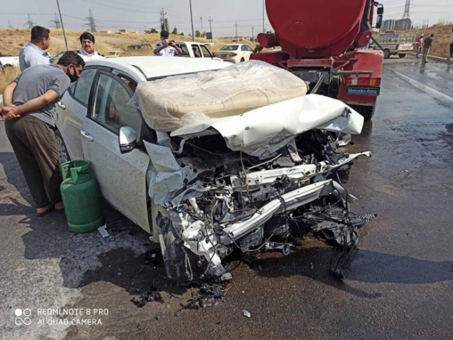 ڕووداوێکی هاتوچۆی گیانلەدەستدانی دوو کەسی لێکەوتەوە