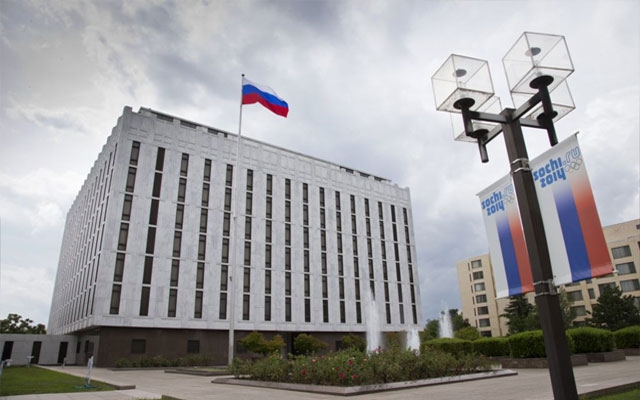 موشەکێک دەکەوێتە باڵێۆزخانەی مۆسکۆ لە دیمەشق