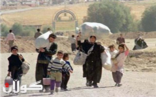 لە سەعدییە رۆژانە دە خێزانی کورد کۆچ دەکەن و تورکمانەکانیشی گرتۆتەوە
