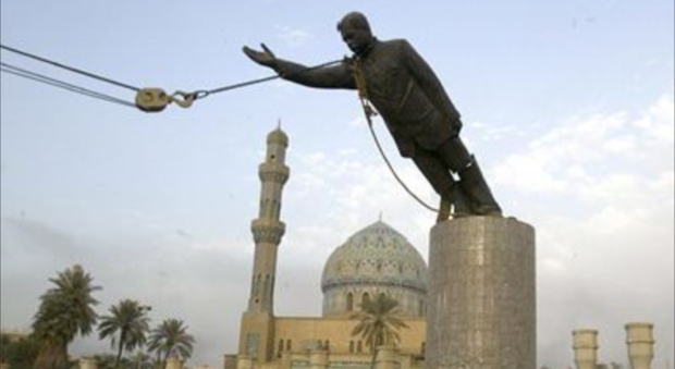 ئه‌مڕۆ یادى 12 ساڵه‌ى ڕووخانى رژێمى به‌عسى عێراقه‌