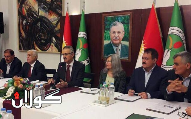  لەبارەی پڕۆژەکەی گۆڕانەوە باڵی دەستڕۆیشتوو لەگەڵ فراکسیۆنەکەی لە بەغدا کۆدەبێتەوە  و ناوەندی بڕیاری یەکێتی ئاگاداری کۆبوونەوەکە نییە