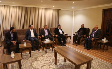 ساڵح موسلیم سەردانی نەوشیروان مستەفای كرد