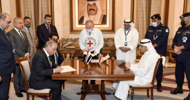 كوێت تەرمی سەربازێكی رادەستی عێراق كردەوە