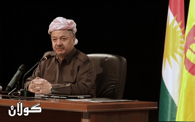 پەیامی سەرەخۆشیی سەرۆک بارزانی بۆ سەرۆکی ئیلی قاراپاپاق