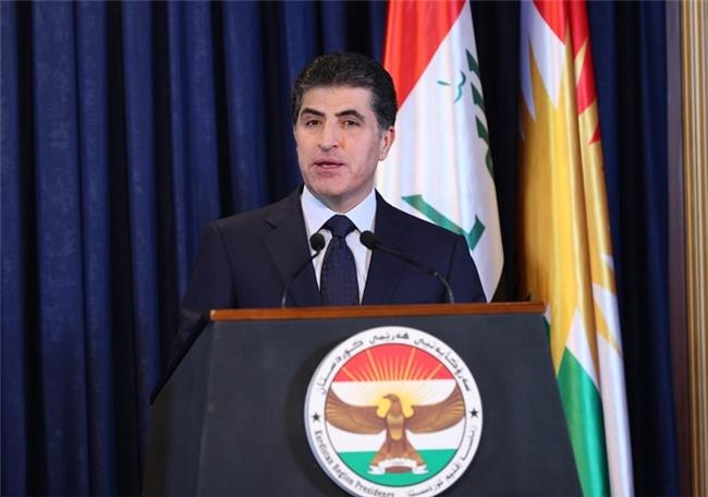 ڕاگەیەنراوێک لە سەرۆکی هەرێمی کوردستانەوە
