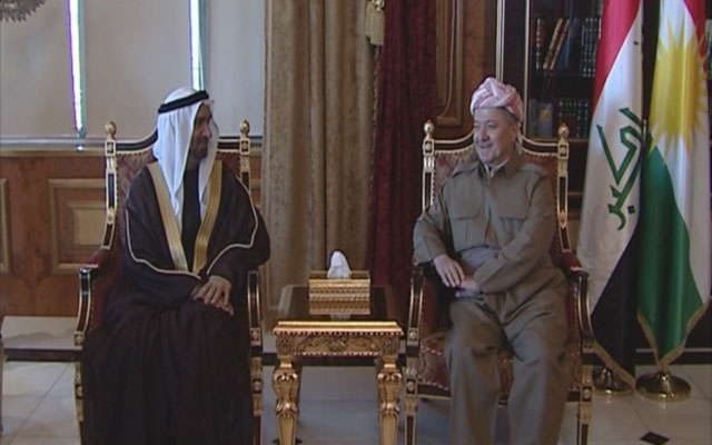 سه‌رۆكى هه‌رێمى كوردستان پێشوازیى له‌ سه‌رۆكى په‌رله‌مانى عه‌ره‌بى كرد
