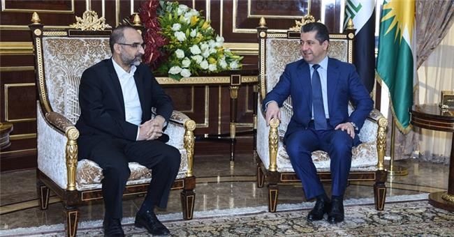 سەرۆکی حکومەتی هەرێمی کوردستان پێشوازی لە شاندێکی هودا پار دەکات