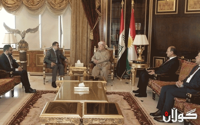  سەرۆك بارزانی پێشوازی لە سەلیم جبووری کرد 