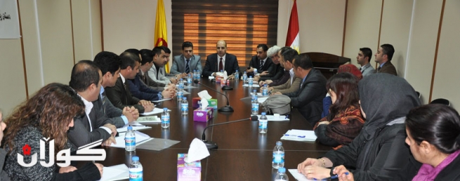 بەدواداچوون و باشترکردنی کارەکانی ڕێکخراوەکانی قوتابیان و لاوان و ئافرەتان لەکۆبونەوەیەکدا