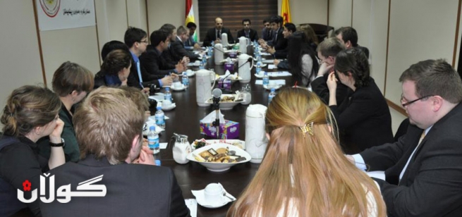 شاندی قوتابیانی زانكۆكانی ئەڵمانیا ده‌سته‌ی رێكخراوه‌ جه‌ماوه‌ری و پیشه‌ییه‌كانی پارتی كۆبوونەوە